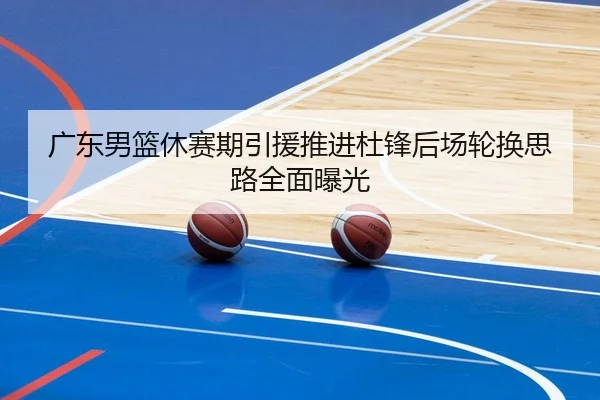 广东男篮休赛期引援推进杜锋后场轮换思路全面曝光 | Leyu