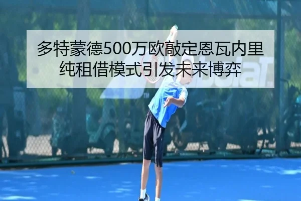多特蒙德500万欧敲定恩瓦内里 纯租借模式引发未来博弈（Leyu）